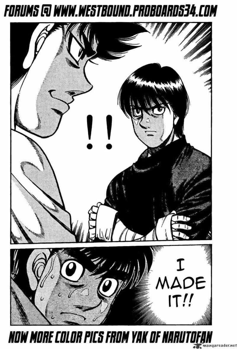 Hajime no Ippo: Fighting Spirit, Chapter 808 image 18